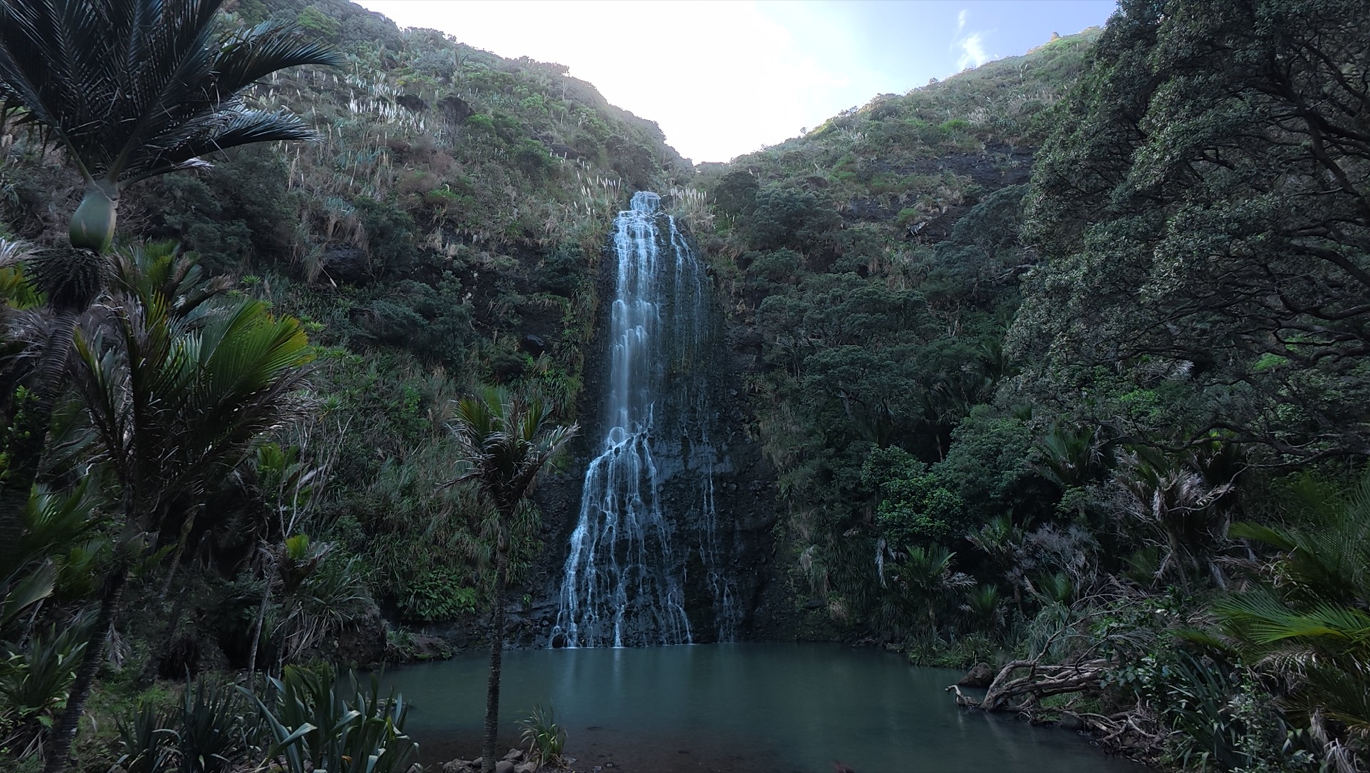 Waterfall in New Zealand